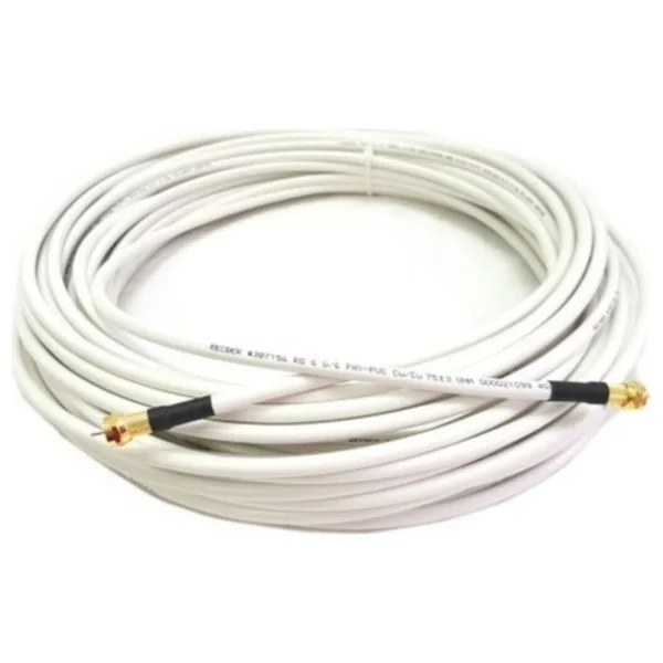 Reçber 307059 Rg6 U6 Phy-Pvc Cu/Cu Kablo - Yeşil 100 Metre - Görsel 4
