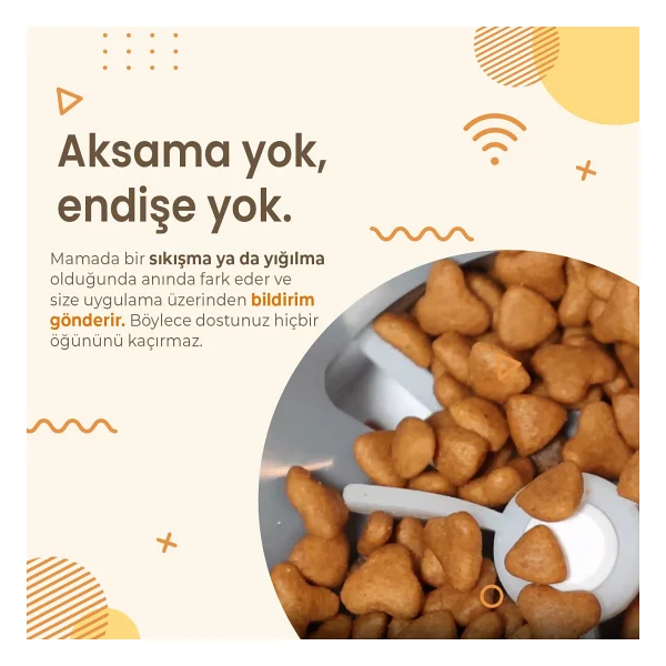 Haustier Qq003 6 Lt Otomatik Mama Kabı - Görsel 8