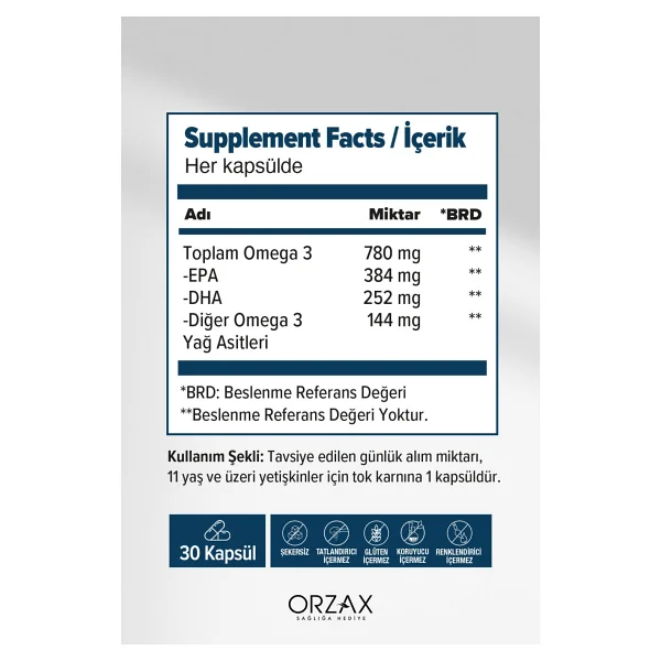 Ocean Plus Omega 3 Balık Yağı 1200 Mg 90 Kapsül - Görsel 2