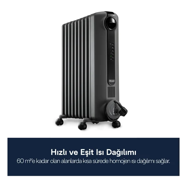 Delonghi Radia S Trrs0920e.G 9 Dilim Yağlı Radyatör - Görsel 2