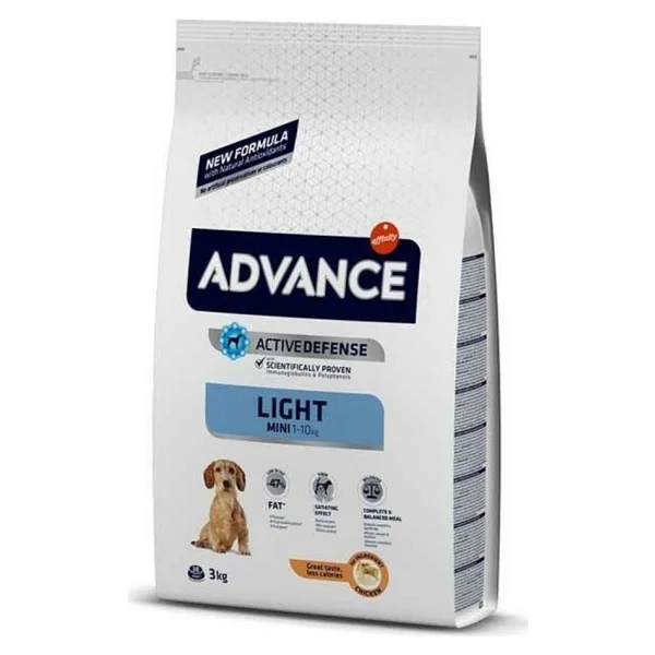 Advance Mini Light Tavuklu 3 Kg Küçük Irk Yetişkin Köpek Maması - Görsel 6