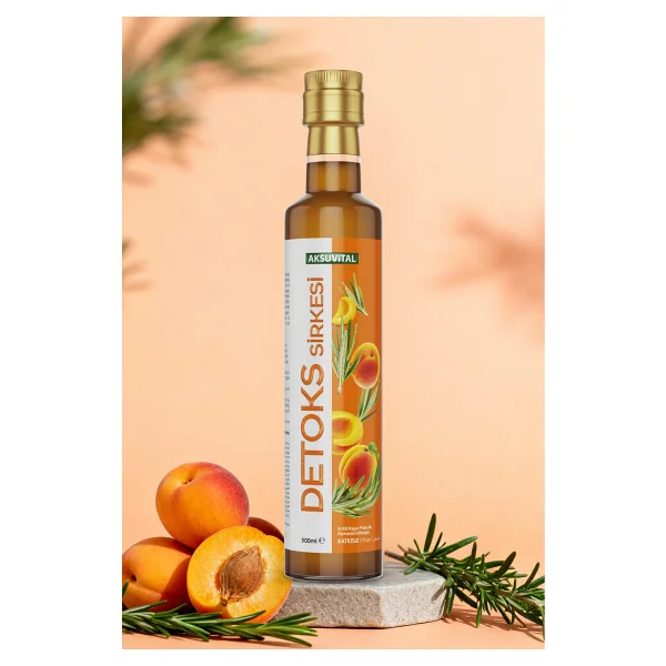 Aksu Vital Detoks Sirkesi 500 Ml - Katkısız, Doğal Fermantasyon (Detox) - Görsel 2