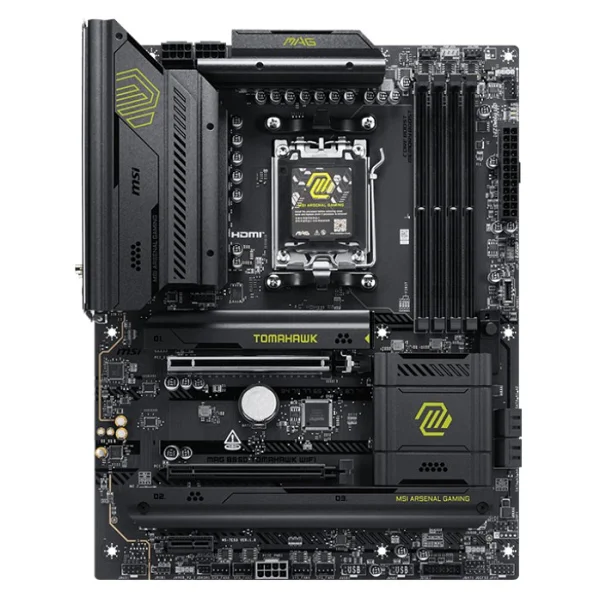 Msı Mag B850 Tomahawk Wi-Fi AMD Am5 DDR5 Atx Anakart - Görsel 3
