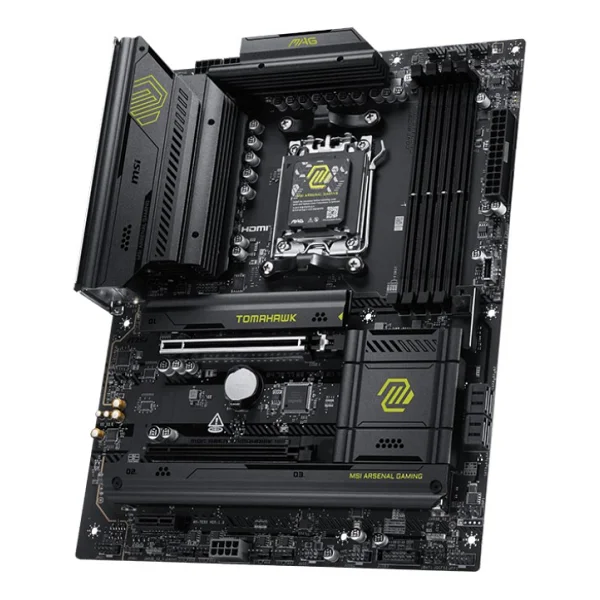 Msı Mag B850 Tomahawk Wi-Fi AMD Am5 DDR5 Atx Anakart - Görsel 4