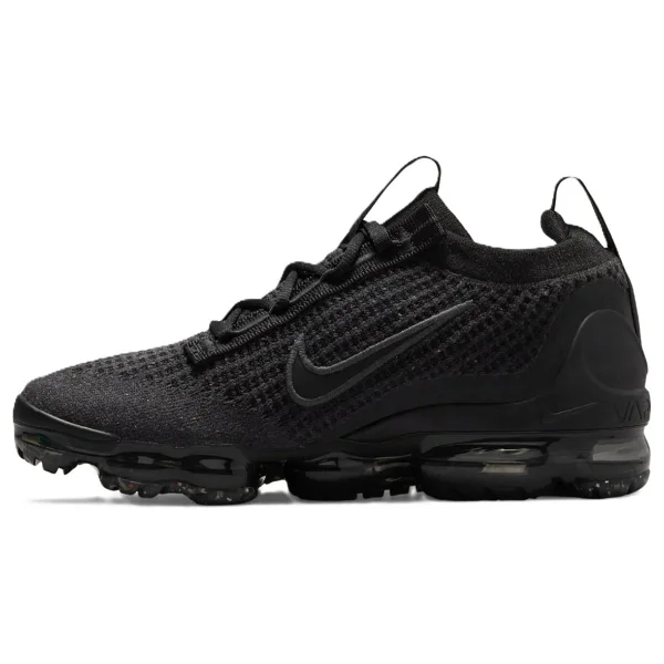 Nike Air Vapormax Flyknit Unisex Sneaker Black Unisex Günlük Spor Ayakkabı Siyah - Görsel 2