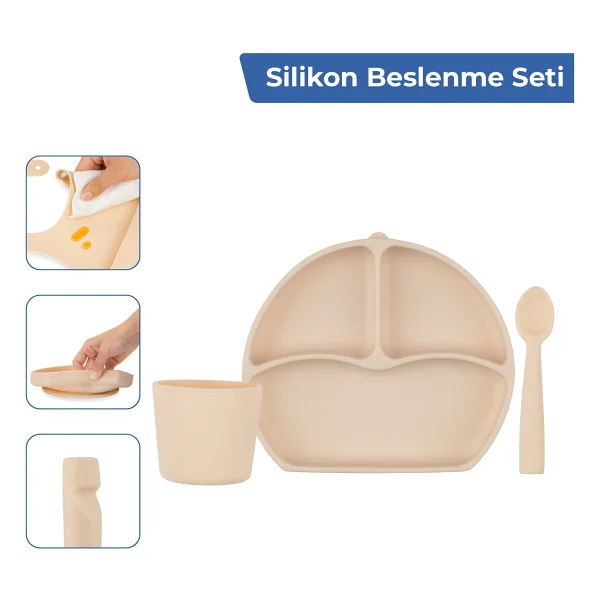Babyjem Bebek Hediye Beslenme Seti Little Girl 5 Parça - Görsel 2