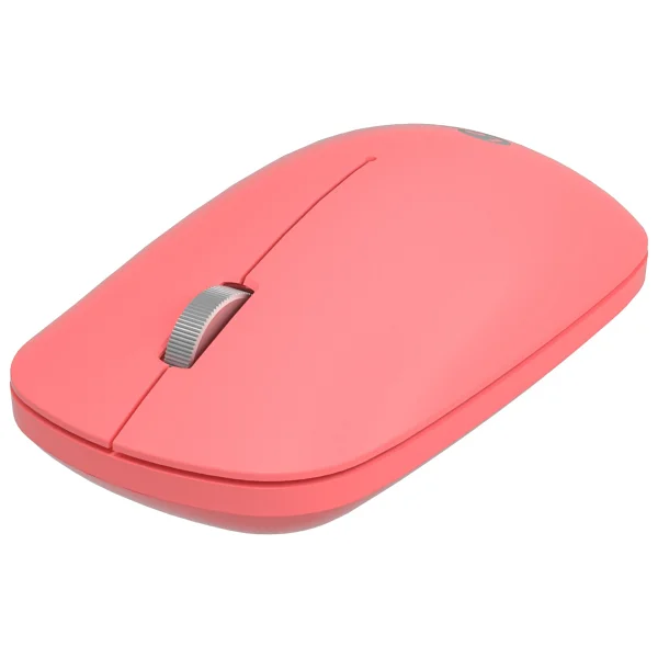 Lenovo Lecoo Ws214 Pembe Sessiz Ergonomik Optik Kablosuz Mouse - Görsel 7