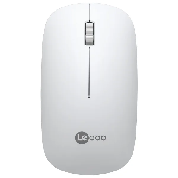 Lenovo Lecoo Ws214 Pembe Sessiz Ergonomik Optik Kablosuz Mouse - Görsel 10
