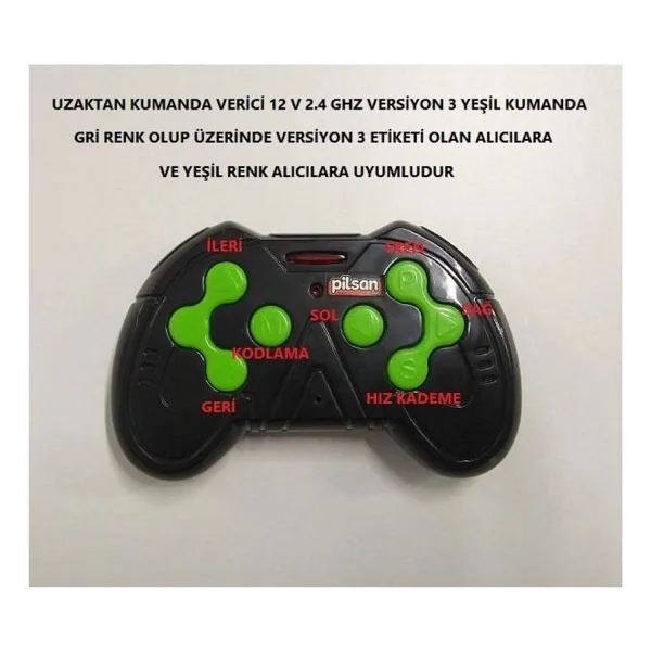 Pilsan 12 Volt Anakart Kumanda Takımı 2749 - Görsel 2