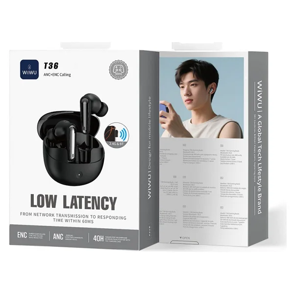 Wiwu T36 ANC TWS Kulak İçi Bluetooth Kulaklık - Görsel 7
