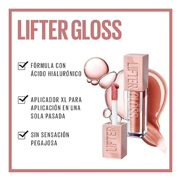 Maybelline New York Lifter Gloss Nemlendirici 003 Moon Dudak Parlatıcısı - Görsel 5