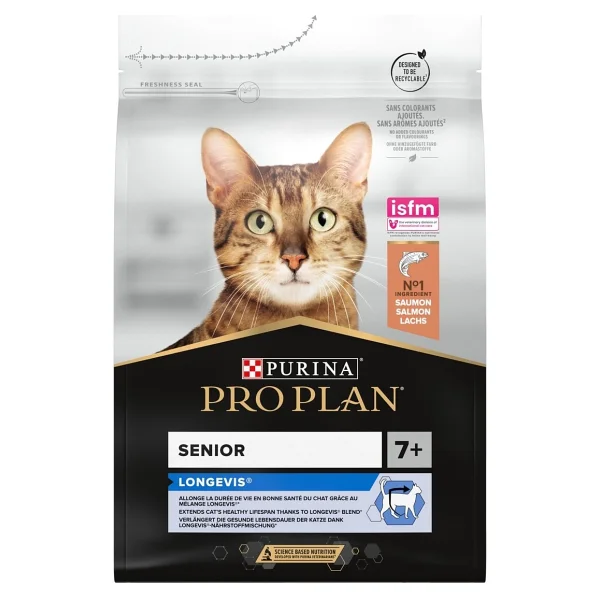Pro Plan Senior Somonlu 3 Kg Yaşlı Kedi Maması - Görsel 2
