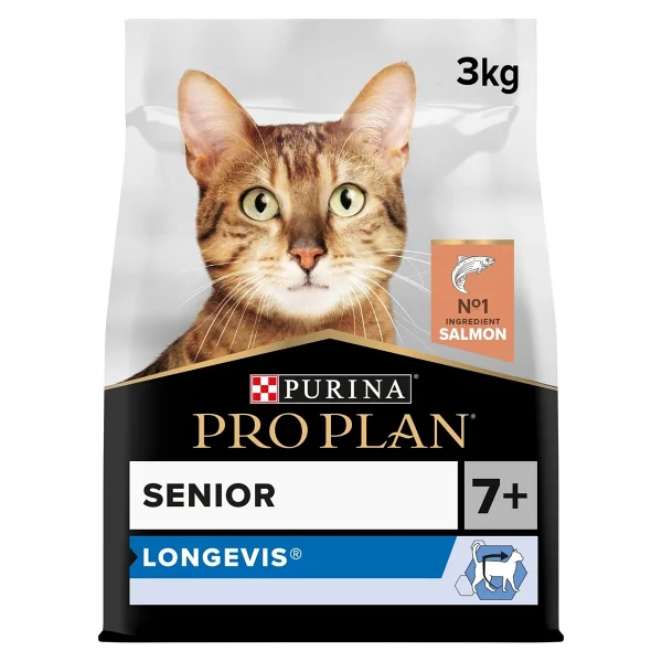 Pro Plan Senior Somonlu 3 Kg Yaşlı Kedi Maması - Görsel 4