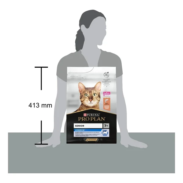 Pro Plan Senior Somonlu 3 Kg Yaşlı Kedi Maması - Görsel 5