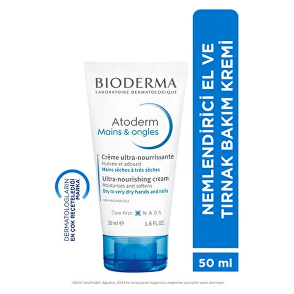 Bioderma Atoderm Hand 50 Ml El Kremi - Görsel 7
