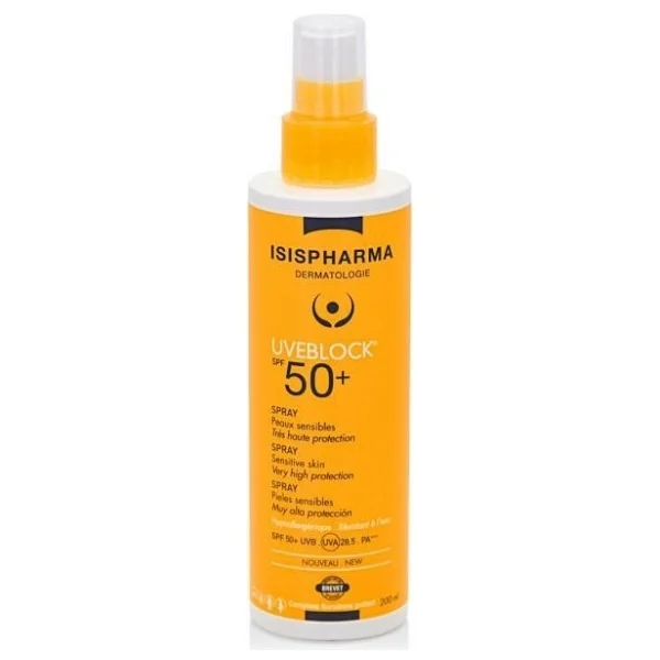 Isispharma Uveblock Spf 50+ Spray 200 Ml Güneş Koruyucu Sprey - Görsel 2