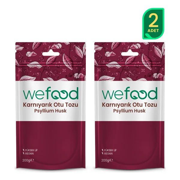 Wefood Karnıyarık Otu Tozu 200 Gr 2'li - Görsel 7
