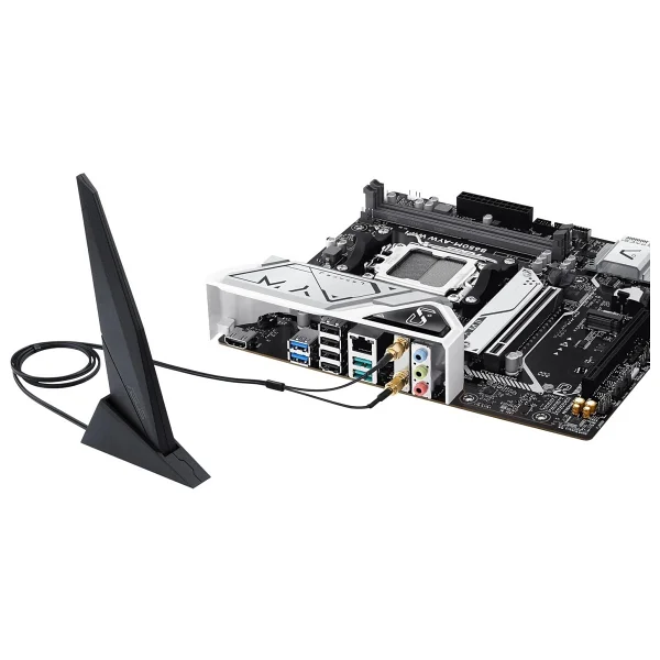 Asus B650m-Ayw Wi-Fi AMD Am5 DDR5 Micro Atx Anakart - Görsel 3
