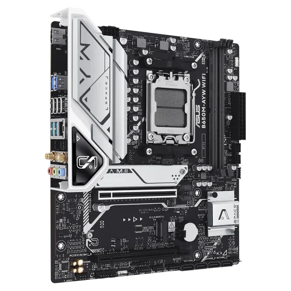 Asus B650m-Ayw Wi-Fi AMD Am5 DDR5 Micro Atx Anakart - Görsel 4
