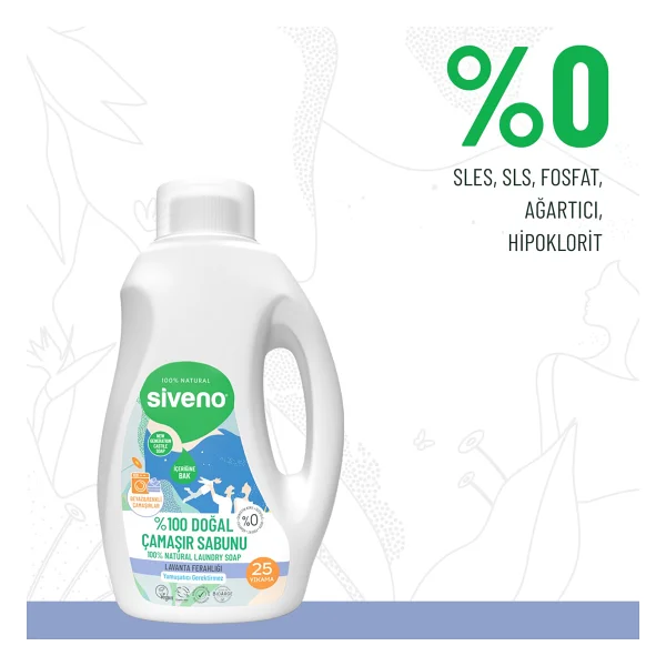 Siveno Baby Doğal Çamaşır Sabunu 750 ml - Görsel 5