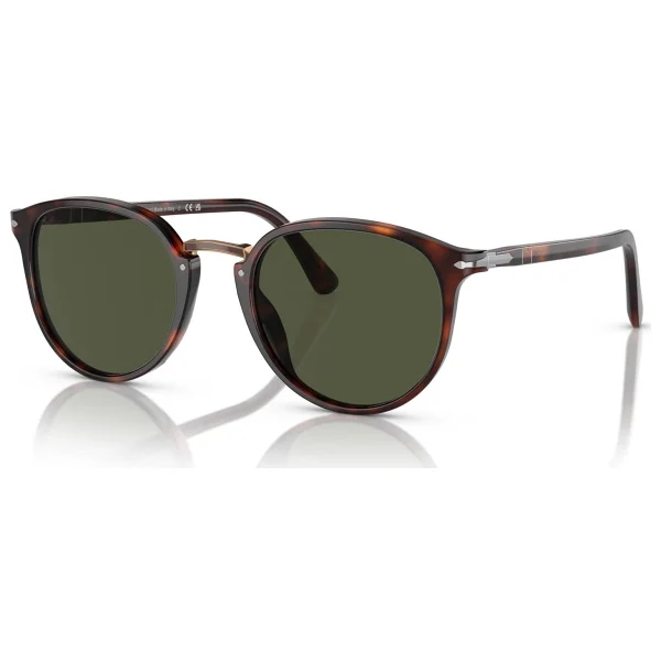 Persol Po3210s 24/31 Havana-Green Erkek Güneş Gözlüğü - Görsel 9