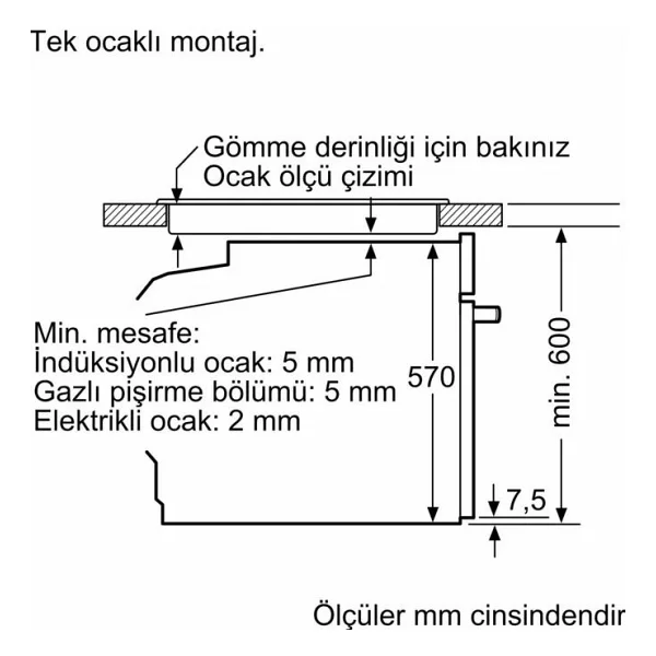 Siemens Hj852gyb0t Siyah Ankastre Fırın - Görsel 9