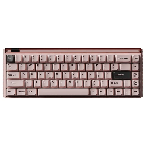 Melgeek Made68 Pro Plus Mor RGB %65 Tkl Ttc Purple Heart Kom Manyetik Switch Kablolu Mekanik Oyuncu Klavyesi - Görsel 10