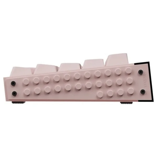 Melgeek Made68 Pro Plus Pembe RGB %65 Tkl Ttc Purple Heart Kom Manyetik Switch Kablolu Mekanik Oyuncu Klavyesi - Görsel 6