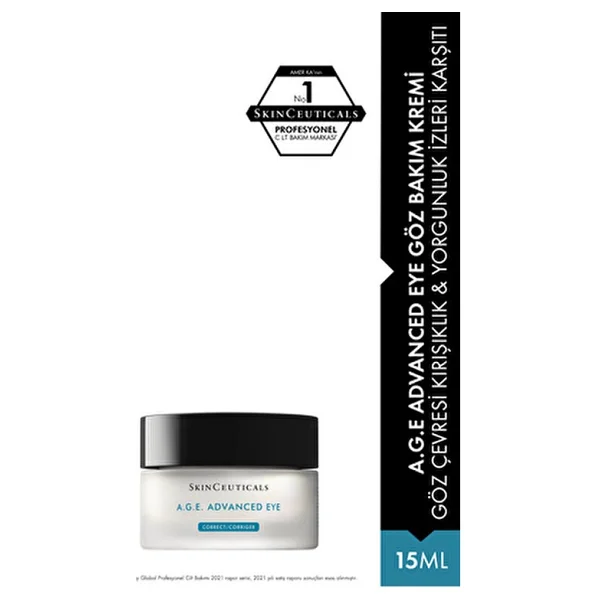 Skinceuticals A.G.E Advanced Yaşlanma Karşıtı 15 Ml Göz Kremi - Görsel 7