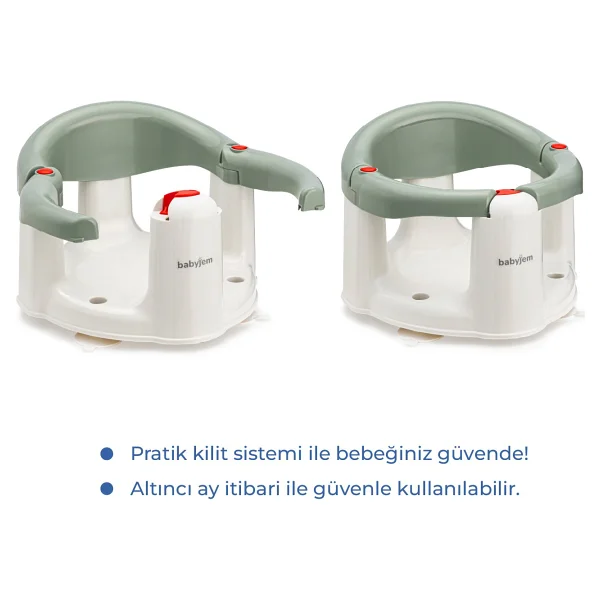 Babyjem Önden Açılır Banyo Ve Mama Oturağı - Görsel 2