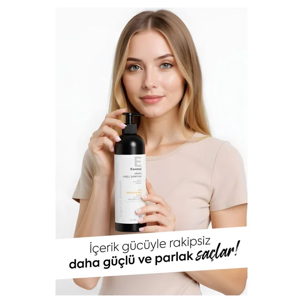 Esomed Argan Yağlı Şampuan 300 Ml - Görsel 8