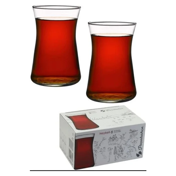 Paşabahçe Heybeli 95483 12 Parça 6 Kişilik Çay Seti - Görsel 3