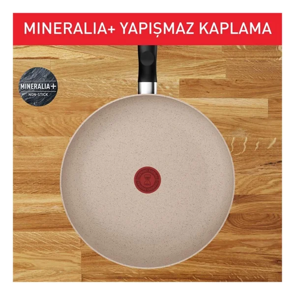 Tefal Beige Essential 28 cm Tava - Görsel 4