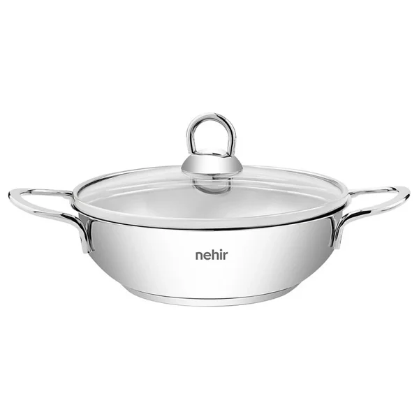 Nehir Silver 18-20 Cm 4 Parça Çelik Sahan Seti - Görsel 4