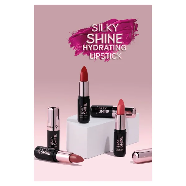 Golden Rose Silky Shine Hydrating 215 Stick Ruj - Görsel 6