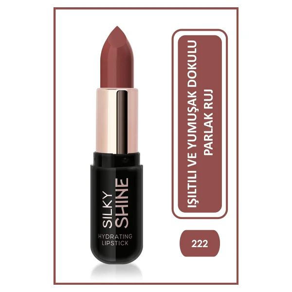 Golden Rose Silky Shine Hydrating 222 Stick Ruj - Görsel 2