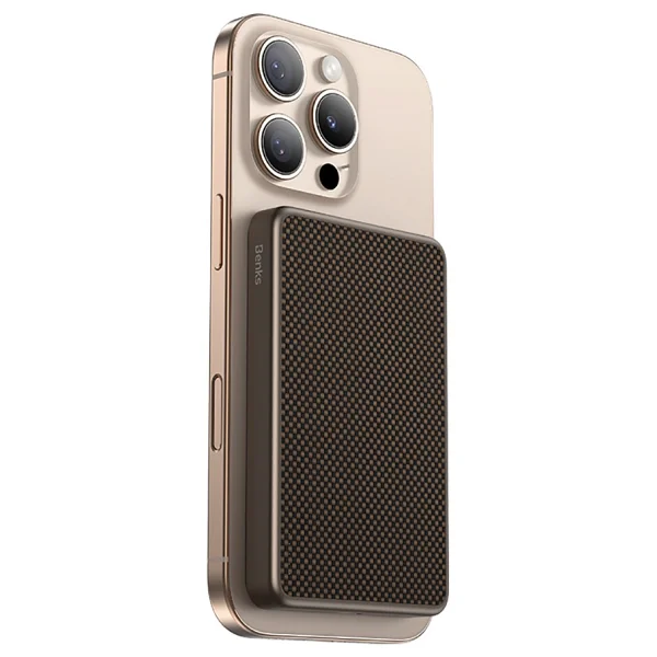 Benks Mp17 Armorgo Gold 10000 mAh Hızlı Şarj Magsafe Powerbank - Görsel 3