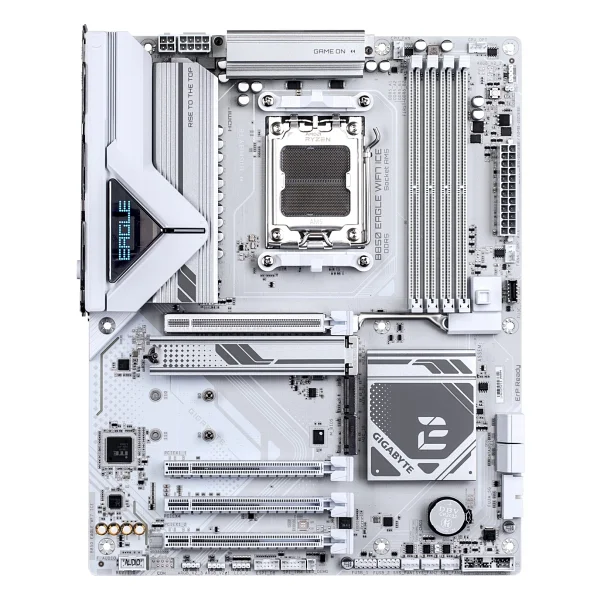 Gigabyte B850 Eagle Wıfı7 Ice AMD Am5 DDR5 Atx Anakart - Görsel 2