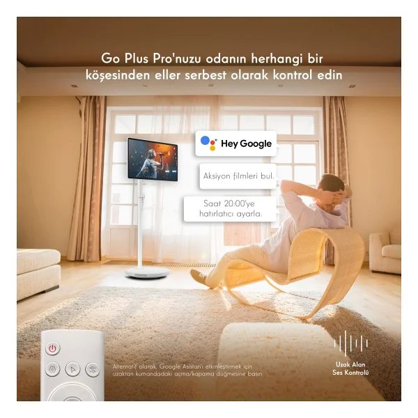 Thomson Go Plus Pro 27ue7m45 4K Ultra HD 27" 70 Ekran Android Smart Taşınabilir TV - Görsel 6