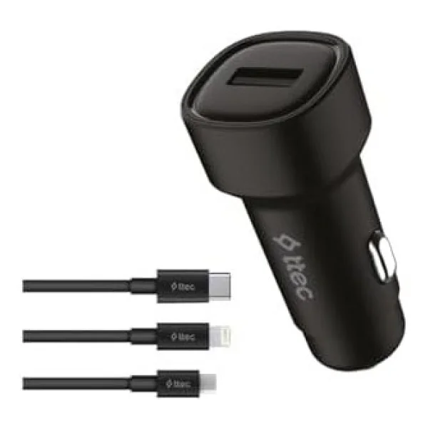 Ttec Smartcharger 2cks30ts 12 W 3in1 Kablolu Hızlı Araç Şarj Aleti - Görsel 2