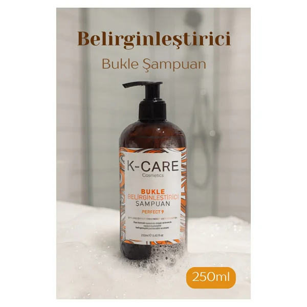K K-Care Cosmetics Bukle Belirginleştirici 250 Ml Şampuan - Görsel 2