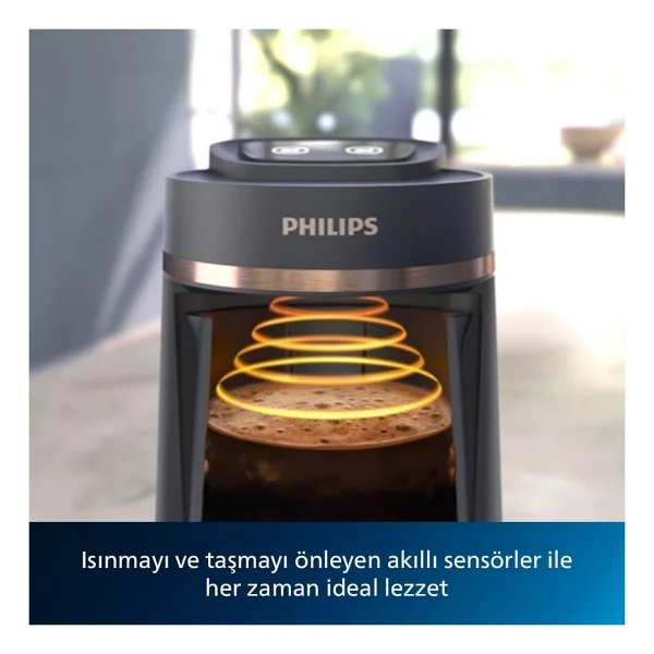 Philips 5000 Serisi Türk Kahvesi Makinesi, Közde Türk Kahvesi Pişirme Fonksiyonu, Kullanımı Kolay Do - Çok Renkli - Görsel 2