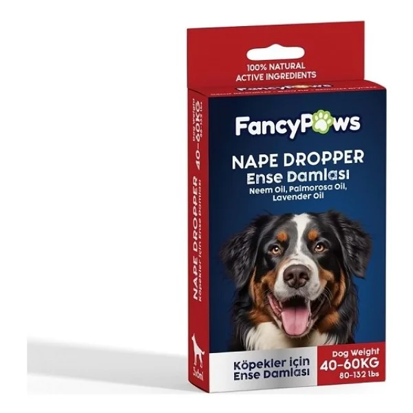 Fancy Paws Köpek Bakım Damlası 40-60 Kg Pire, Kene Ve Bitlere Karşı Köpek Damlası - Görsel 2