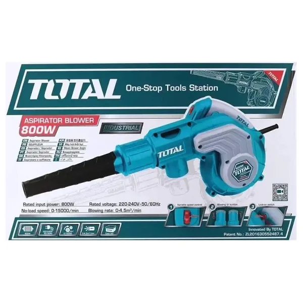 Total Tb2086 800 W Devir Ayarlı Üfleme Makinesi - Görsel 8