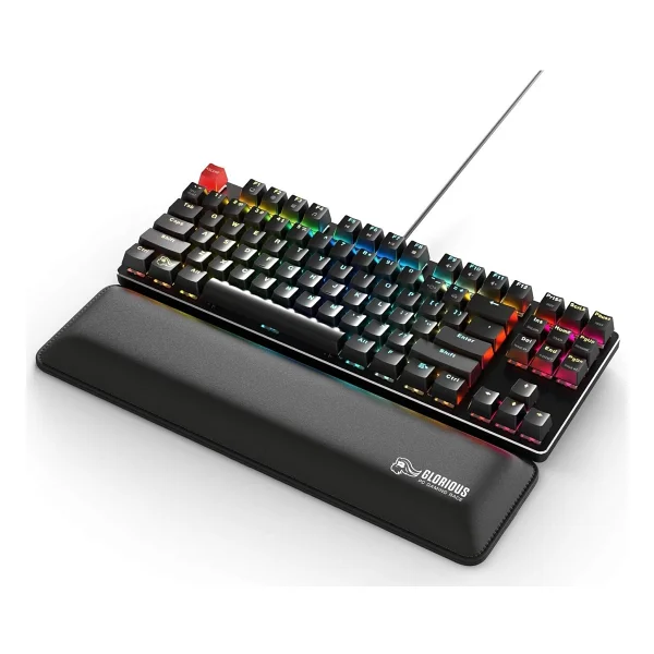 Glorious Gaming Race Gwr-87 Tkl Medium 25 Mm Klavye Bilek Desteği - Görsel 4