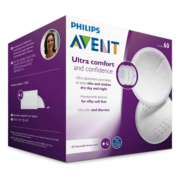 Philips Avent Avent Scf254/61 60'lı Göğüs Pedi 2 Adet - Görsel 3
