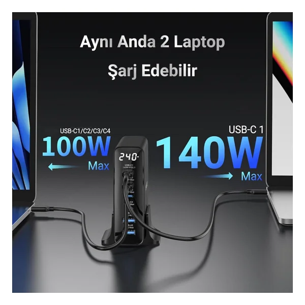 Juo Dlc240 240 W Hızlı Şarj Adaptörü - Görsel 4