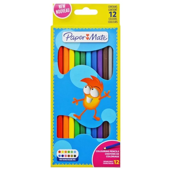 Paper Mate 12'li Kuru Boya Seti - Görsel 2