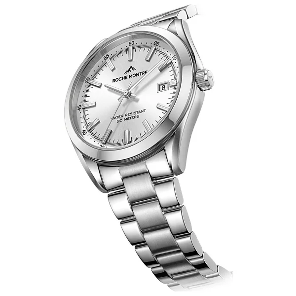 Roche Montre Rmg6012-03 Gümüş Erkek Kol Saati - Görsel 3