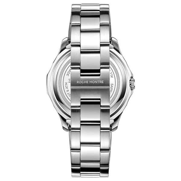 Roche Montre Rmg6005-03 Gümüş-Yeşil Erkek Kol Saati - Görsel 4